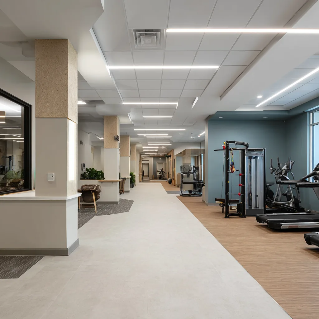 Common area at LTR Rehab in Riverside, California